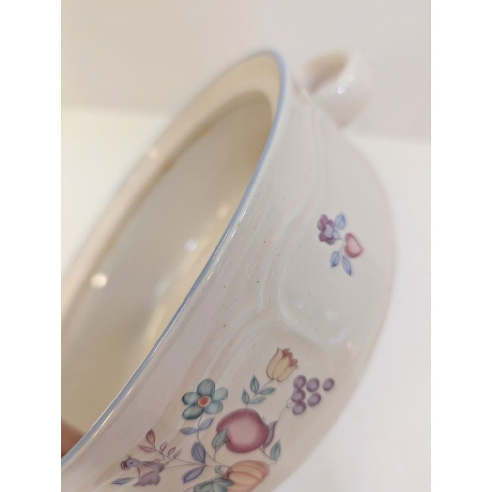 International China Round Covered Vegetable 1.5Qt Casserole Dish W/ Lid Vintage - Picture 5 of 9
